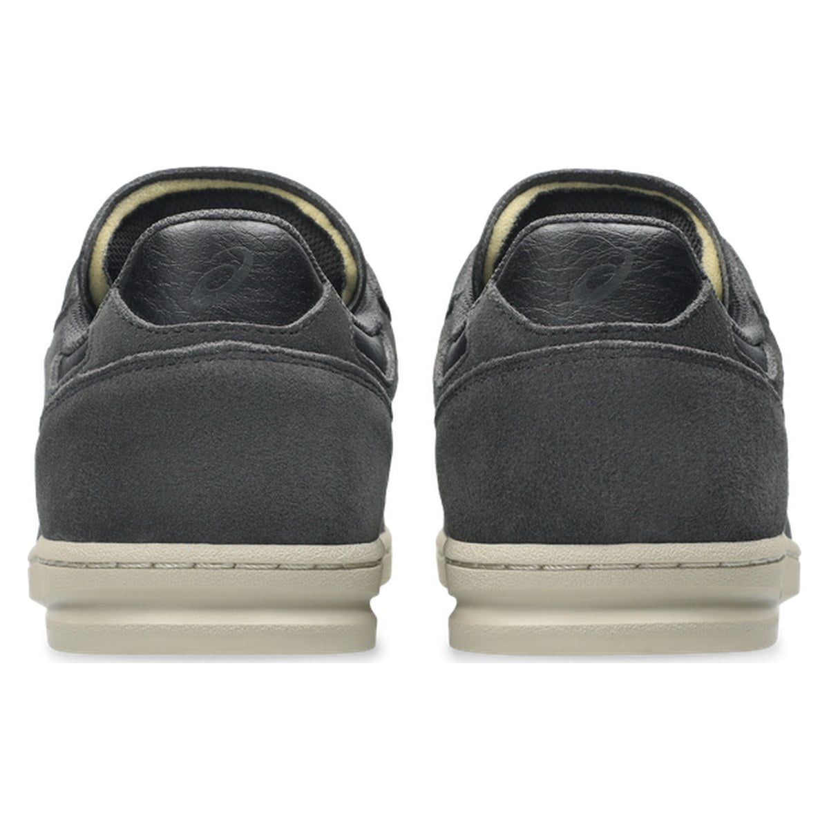 Asics Leggerezza FB Shoes Graphite Grey/Black heel view