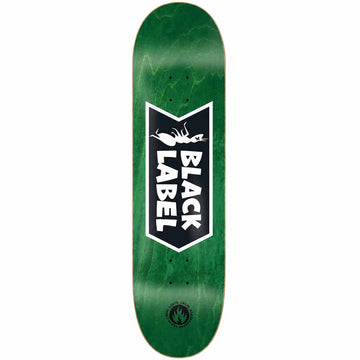 Black Label Ant Logo Green 9.0 Skateboard Deck