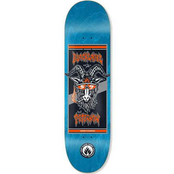 Black Label Nick Peterson Burnside Brew Blue Skateboard Deck