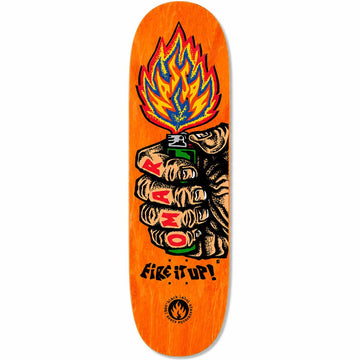 Black Label Omar Hassan Fire It Up 8.75 Skateboard Deck