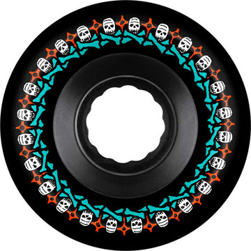Bones Rough Riders Black 56MM 80A ATF Skateboard Wheels