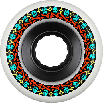 Bones Rough Riders White 59MM 80A ATF Skateboard Wheels