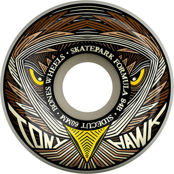Bones - Hawk Night Hawk 60MM 104A P5 Sidecut SPF Skateboard Wheels.