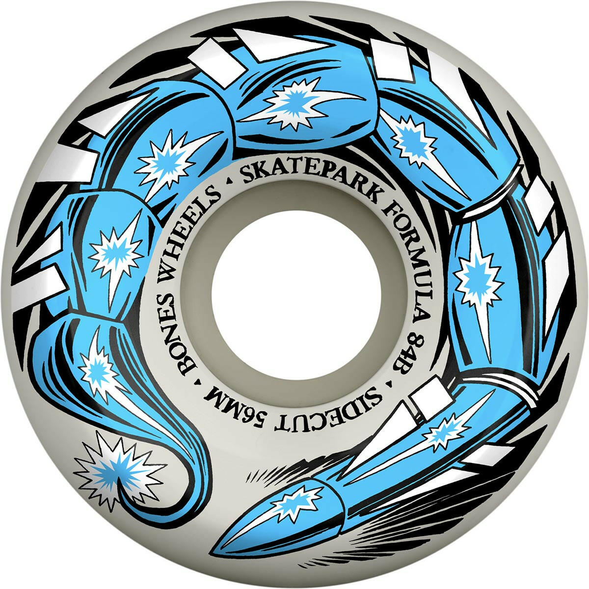 Bones - Scorpeedo 56MM 104A P5 Sidecut SPF Skateboard Wheels.