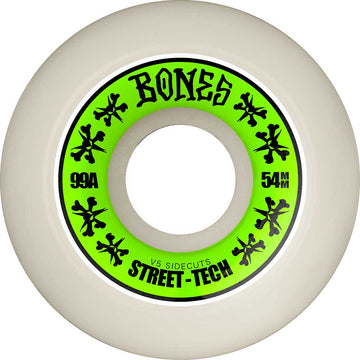 Bones STF 54MM 99A V5 Sidecuts Skateboard Wheels