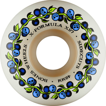 Bones XF Skull Berries 48MM 97A V5 Sidecut Skateboard Wheels