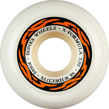 Bones XF 54MM 95A V6 Widecuts Skateboard Wheels