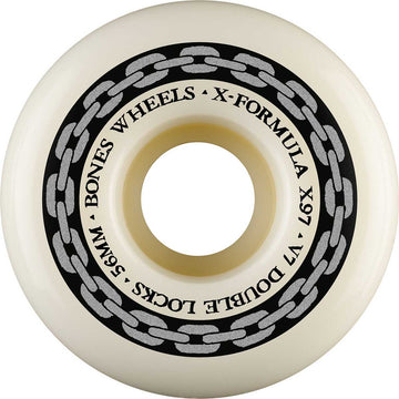 Bones XF 56MM 97A V7 Double Locks Skateboard Wheels
