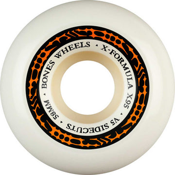 Bones XF 58MM 95A V5 Sidecut Skateboard Wheels