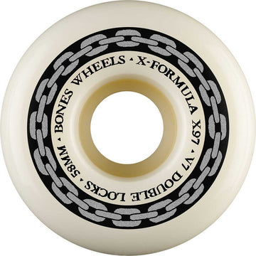Bones XF 58MM 97A V7 Double Locks Skateboard Wheels
