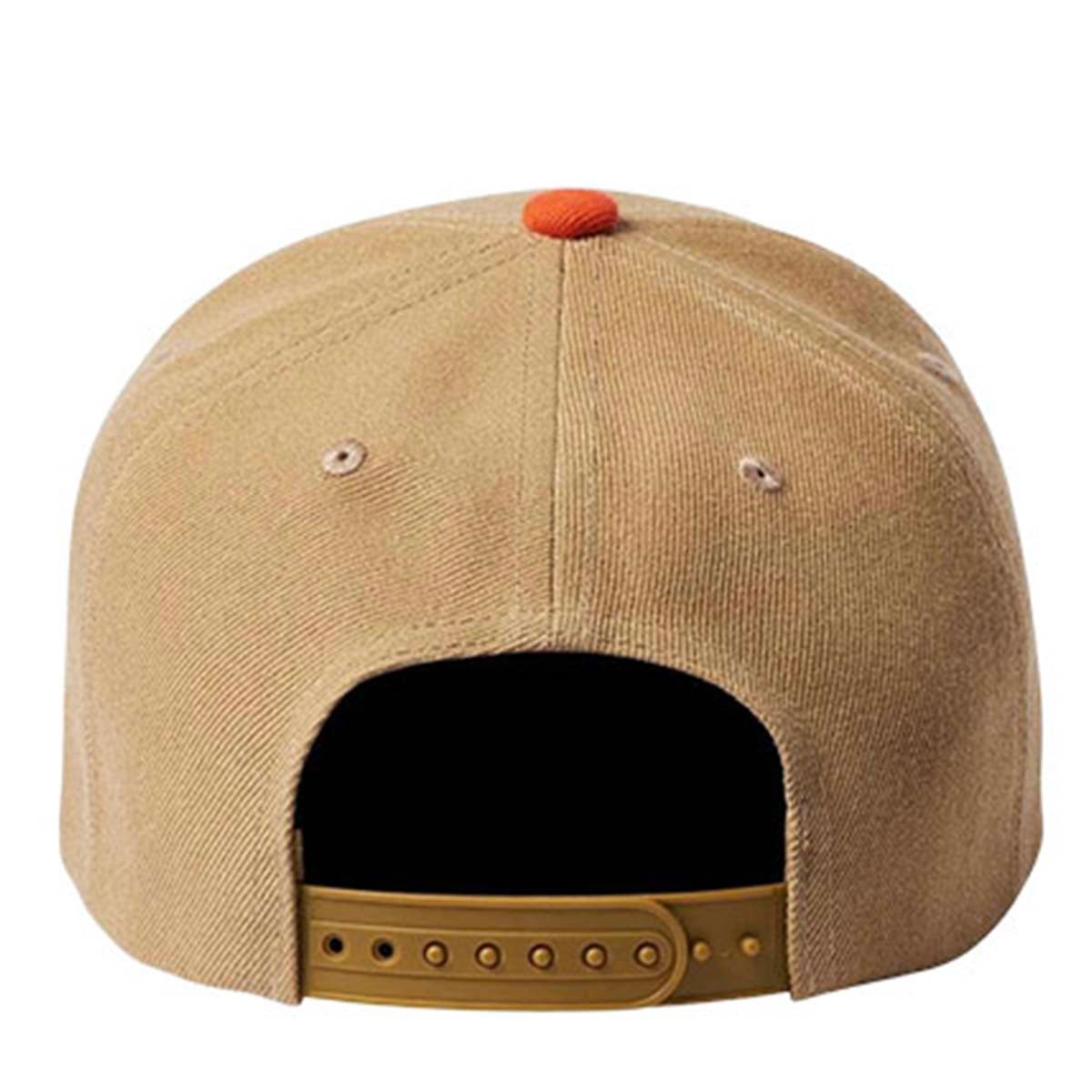 Brixton - Crest C MP Snapback Sand/Burnt Red Back