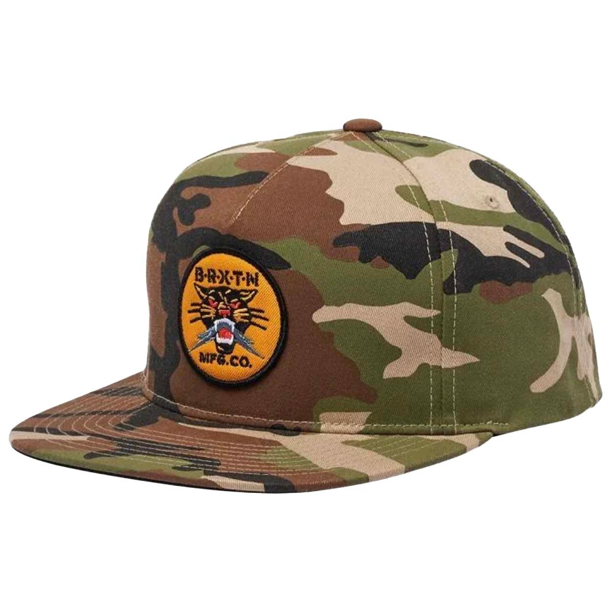 Brixton - Sparks MP Snapback Camo Surplus Front
