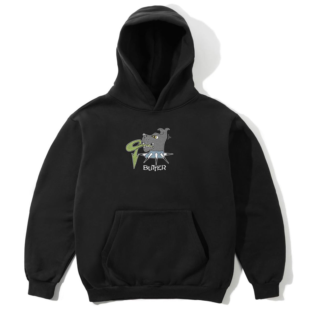 Butter Goods - Canine Hoodie Black.