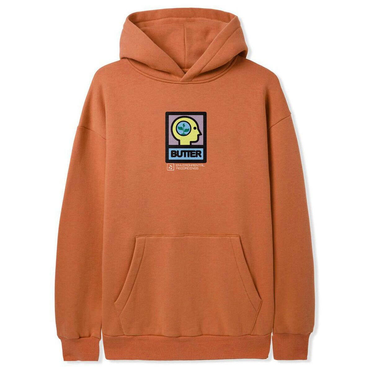 Butter Goods - Environmental Hoodie Rust.