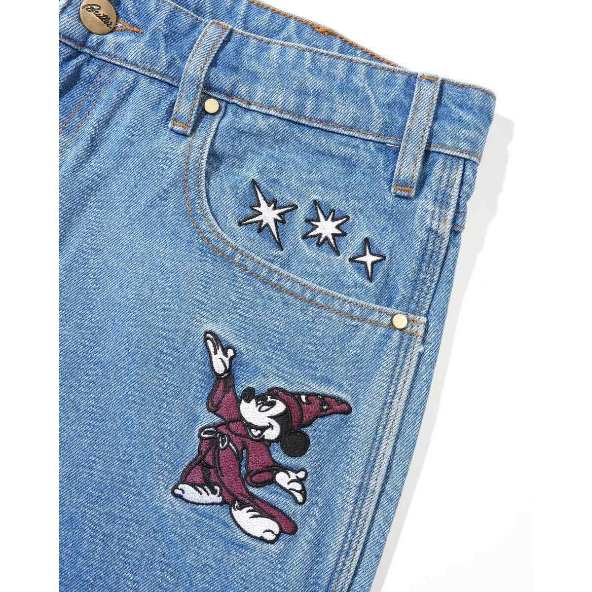 Butter Goods - Fantasia Baggy Denim Jeans Washed Indigo.