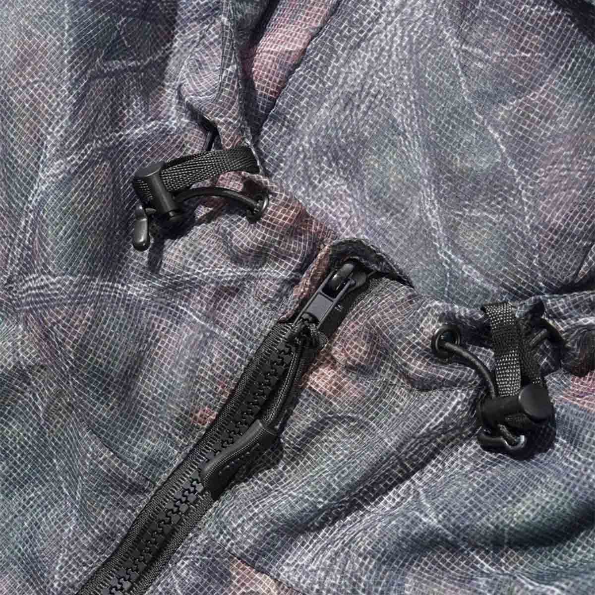 Butter Goods - Fine Mesh Anorak Forest Camo Detail
