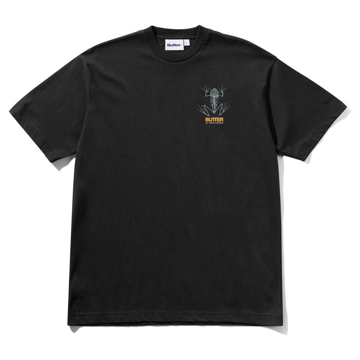 Butter Goods Leap Tee Black - front