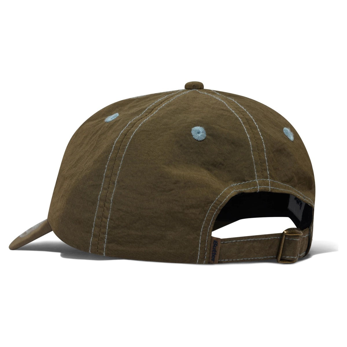 Butter Goods Overdyed Terrain 6 Panel Cap Brown - back