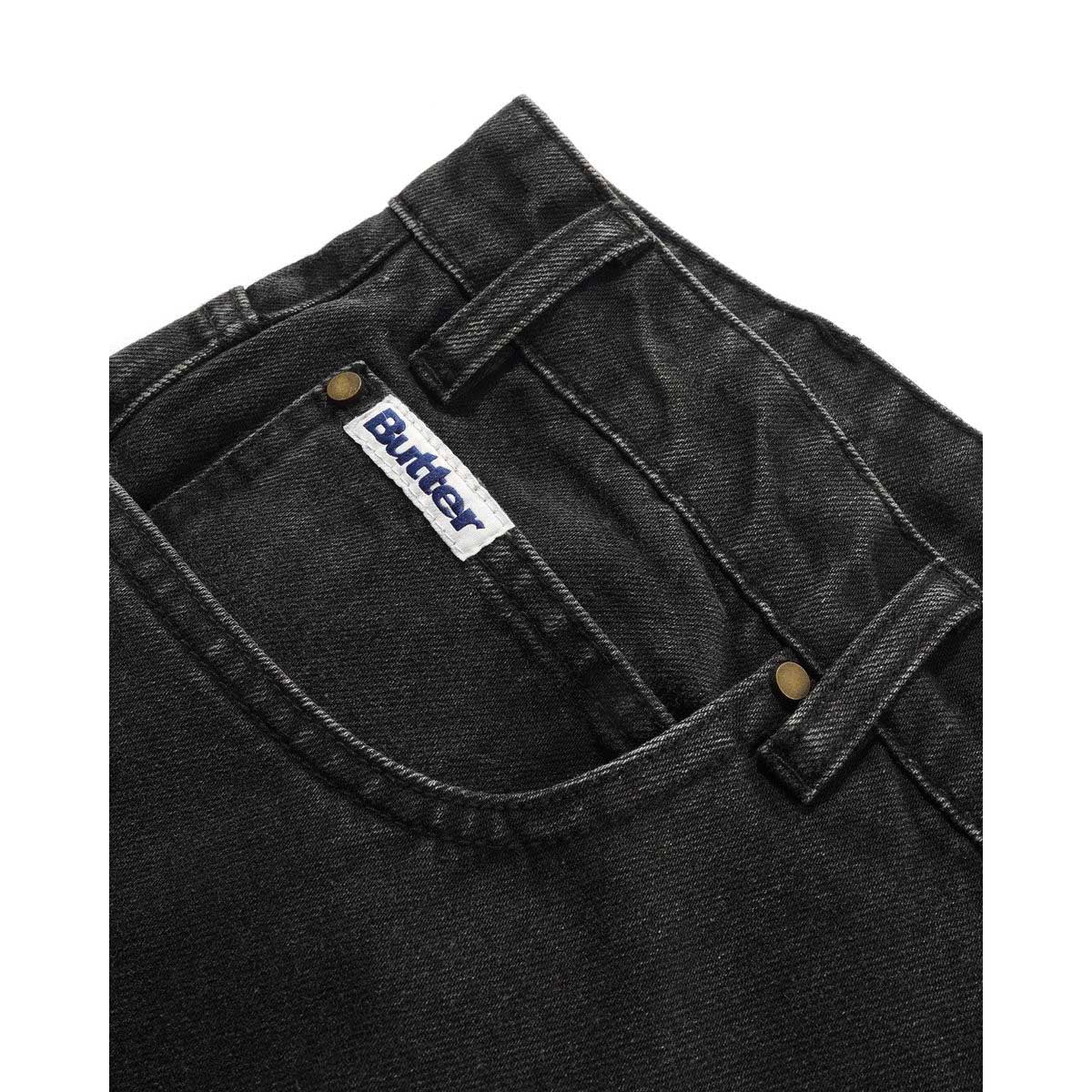 Butter Goods - X Peanuts Spike Denim Jeans Faded Black.