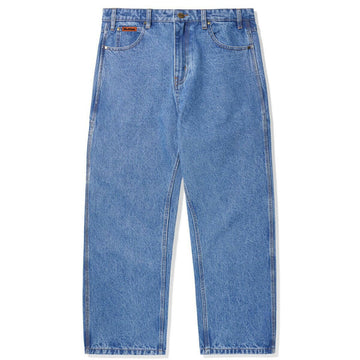 Butter Goods Relaxed Denim Jeans Washed Indigo.