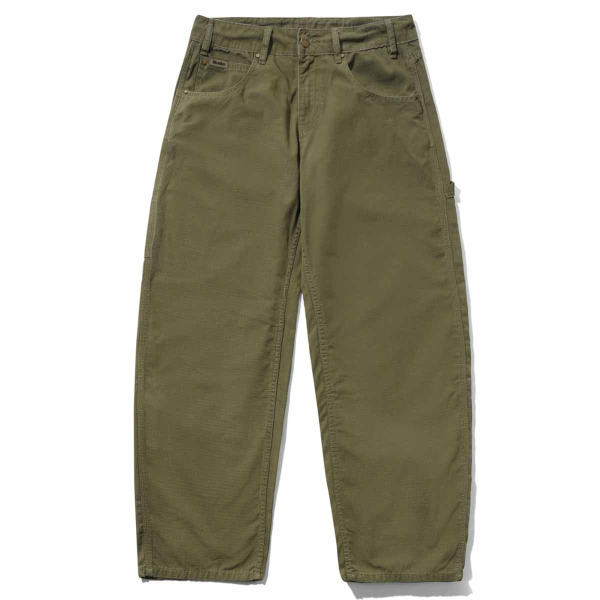 Butter Goods - Ripstop Carpenter Pants Army Front