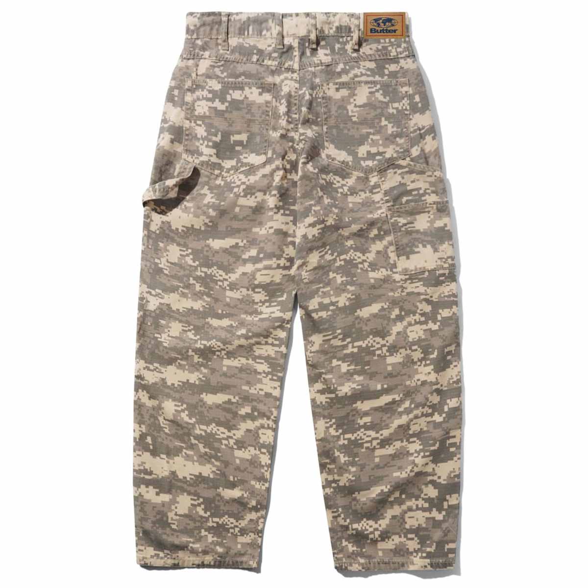 Butter Goods - Ripstop Carpenter Pants Digital Camo Back