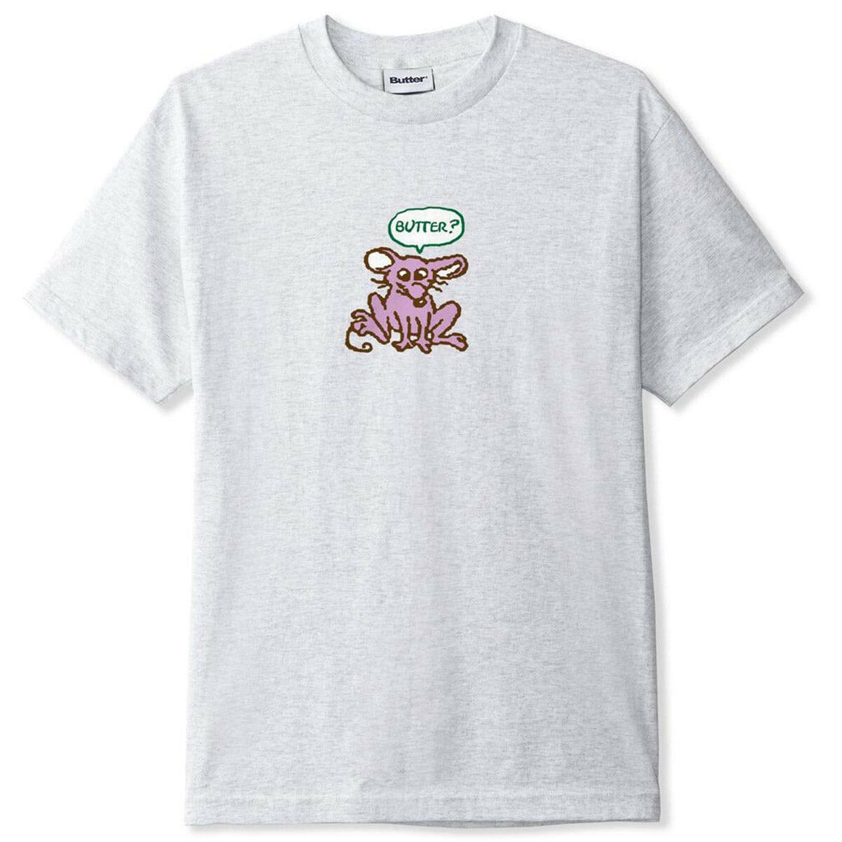 Butter Goods - Rodent Tee Ash.