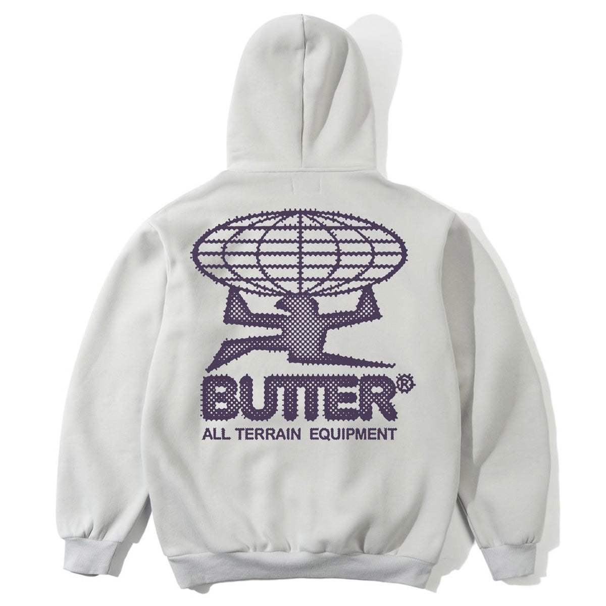 Butter Goods - Terrain Hoodie Cement.