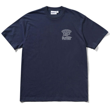 Butter Goods Terrain Tee Navy Front
