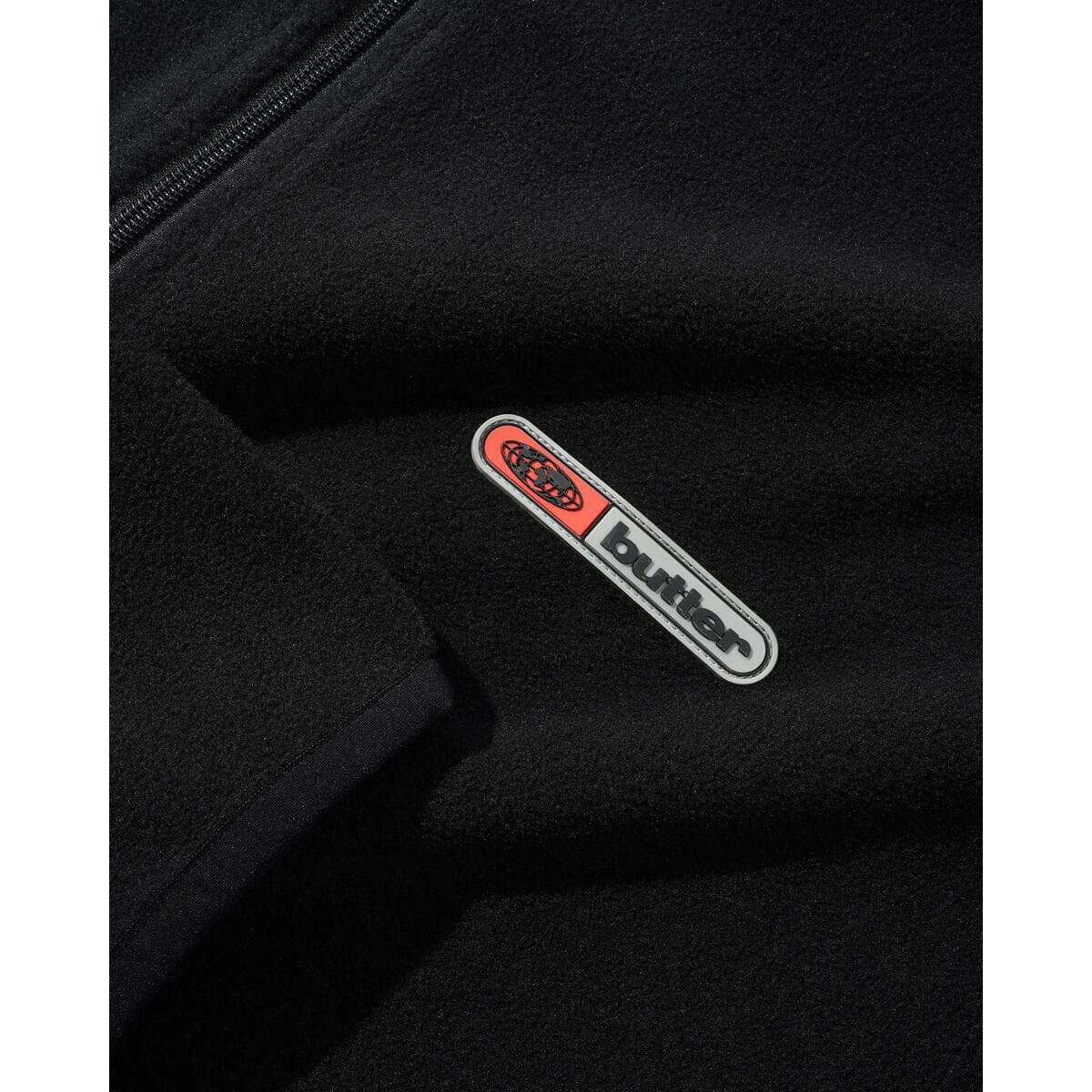 Butter Goods - Trail Polar Fleece Jacket Black.