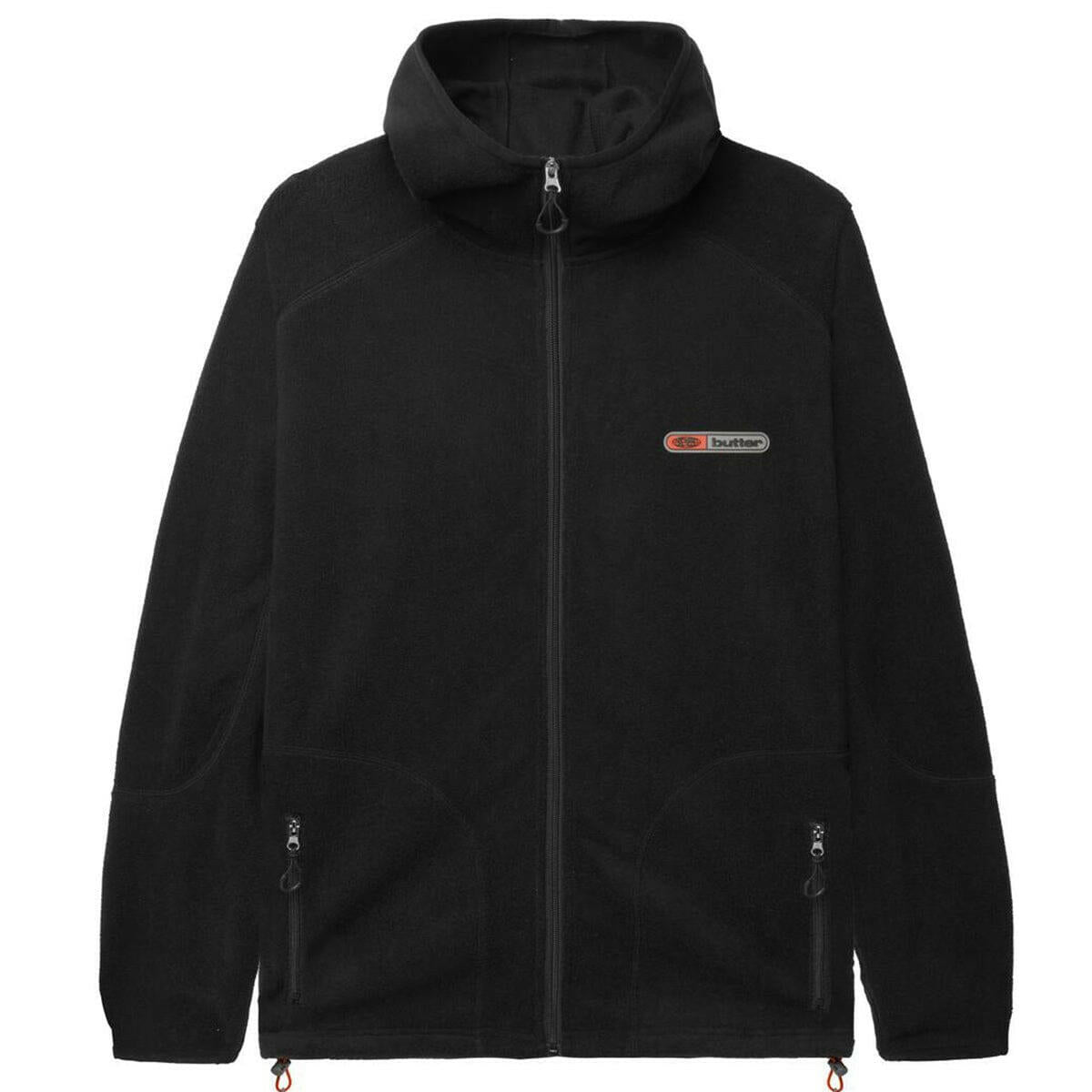 Butter Goods - Trail Polar Fleece Jacket Black.