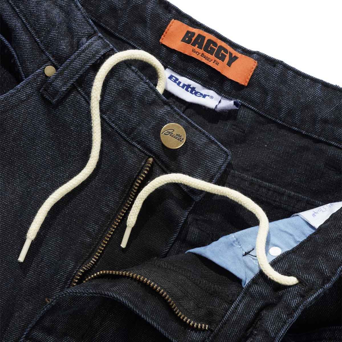 Butter Goods - Weathergear Denim Jeans Dark Navy Tint.