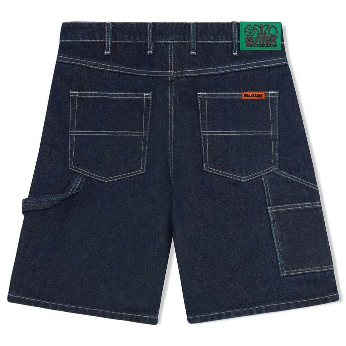 Butter Goods - Weathergear Heavy Weight Denim Shorts Dark Indigo.