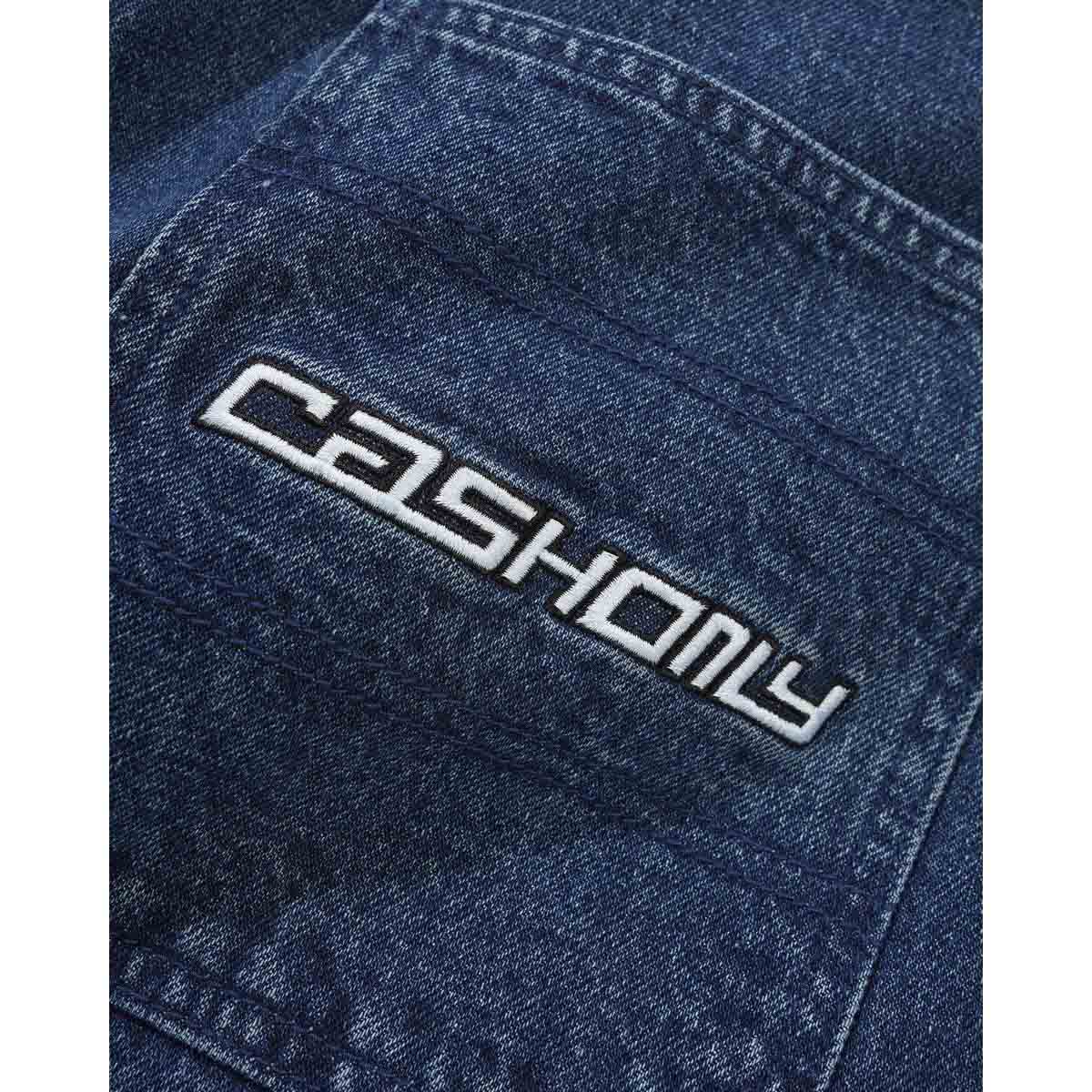 Cash Only - Aleka Denim Jeans Washed Mid Blue.