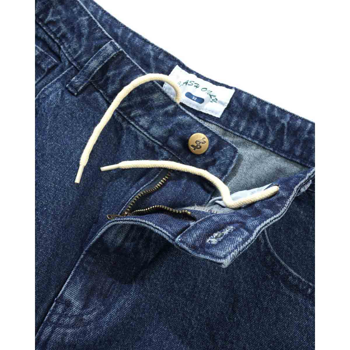 Cash Only - Aleka Denim Jeans Washed Mid Blue.