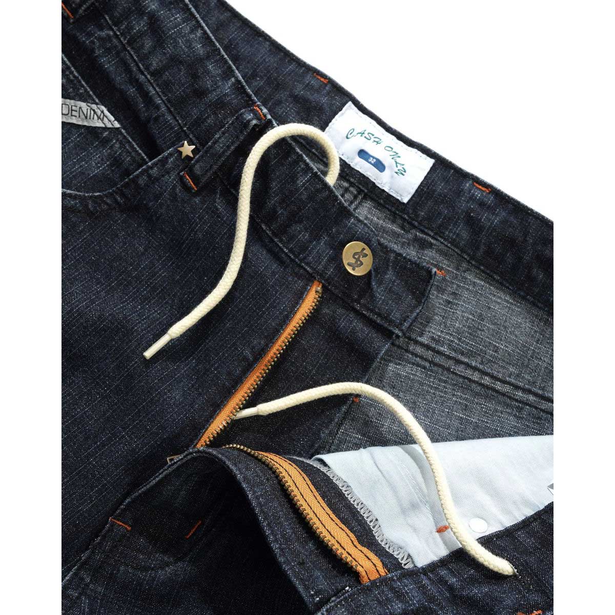 Cash Only - Company Denim Shorts Distress Washed Midnight.