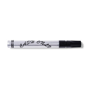 Cash Only - Paint Marker Black.