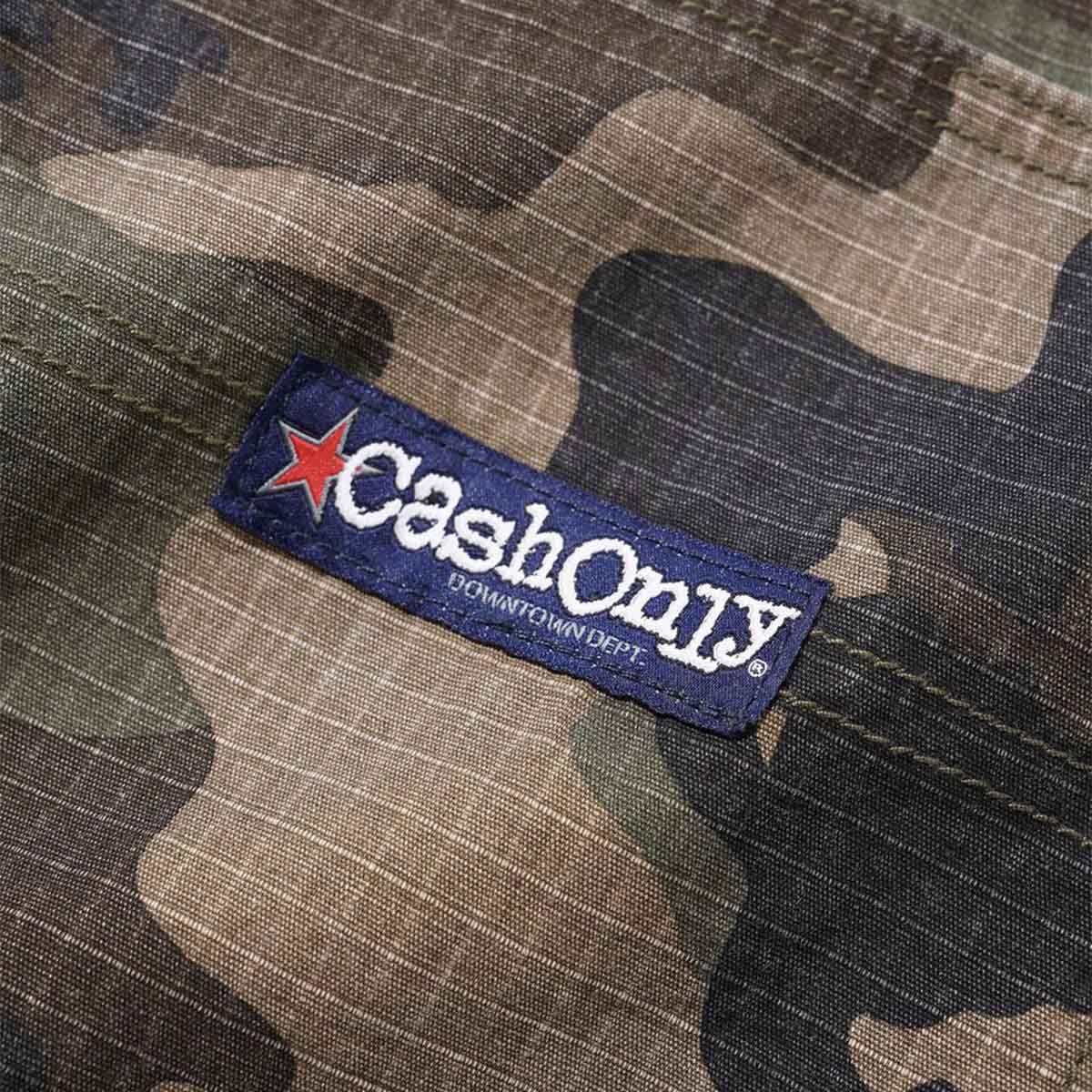 Cash Only Ripstop Carpenter Pants Woodland Camo Detail 1