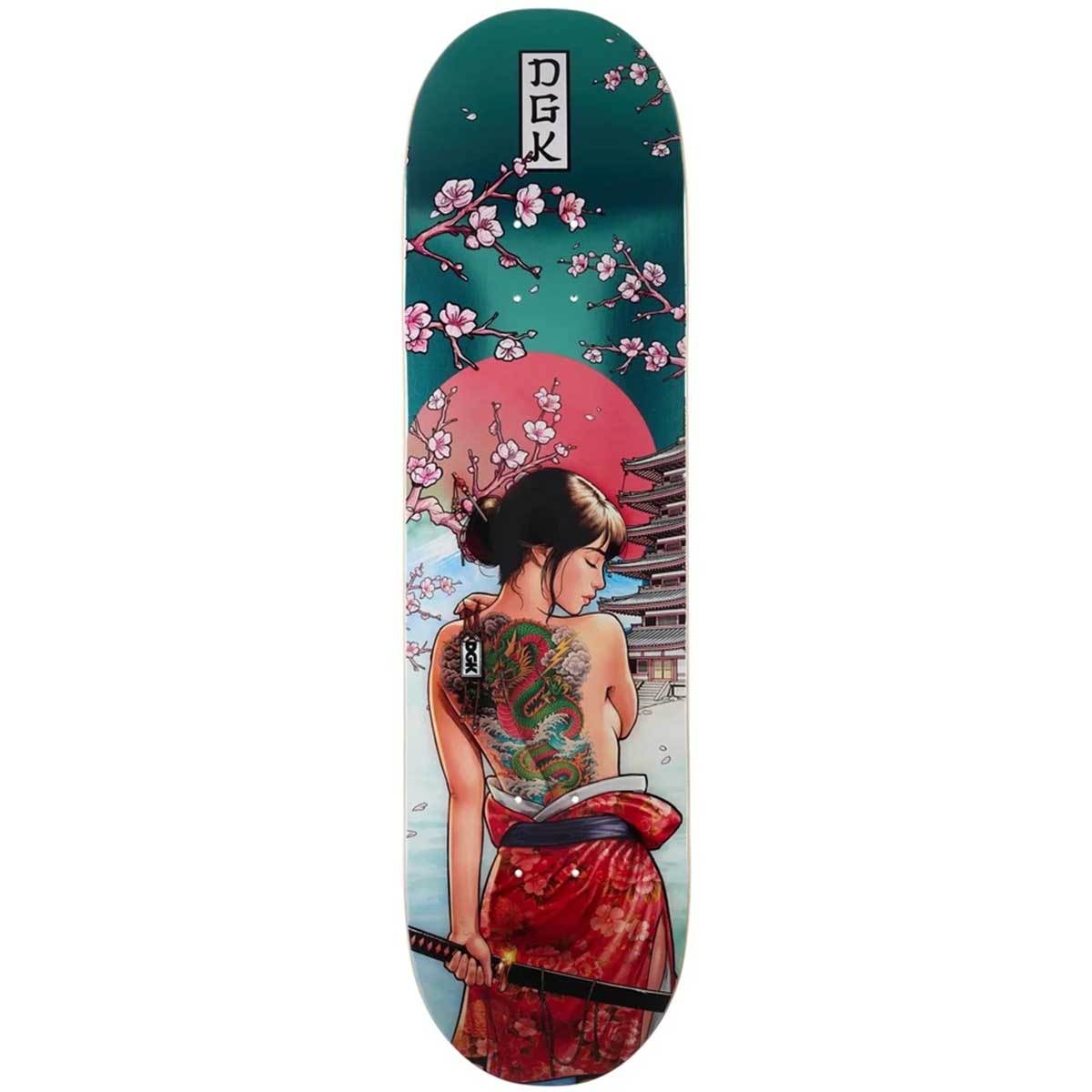 DGK - Crimson Lotus 8.25 Skateboard Deck