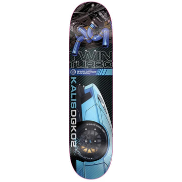 DGK Josh Kalis Twin Turbo 8.06 Skateboard Deck
