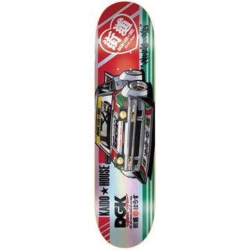 DGK Kaido House Raceway Rainbow Prismatic 8.25 Skateboard Deck