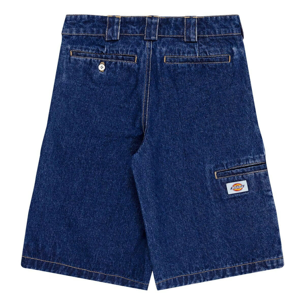 Dickies - 42283 Loose Fit Denim Youth Shorts Stone Washed Indigo.