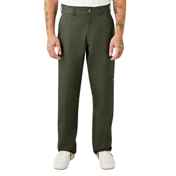 Dickies - X Spitfire Double Knee Pants Olive Green.