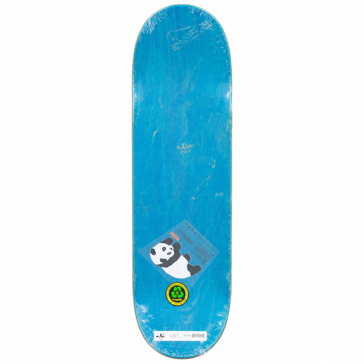 Enjoi Ben Raemers Lovely Day blue 8.5 skateboard deck top side flat lay