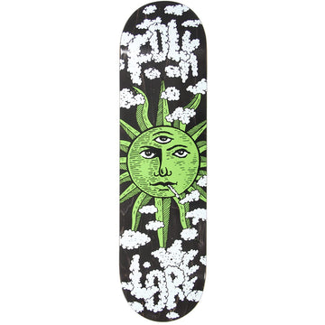 Folklore Cloud Maker Green Skateboard Deck