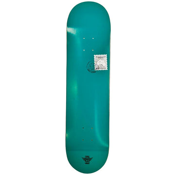 Folklore Postal Fibre Tech Lite Green Skateboard Deck