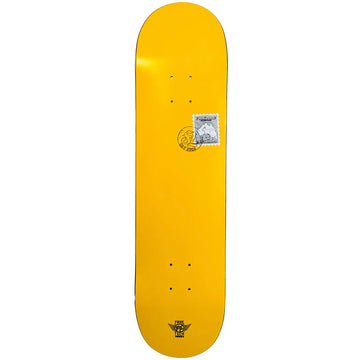 Folklore Postal Fibre Tech Lite Yellow Skateboard Deck