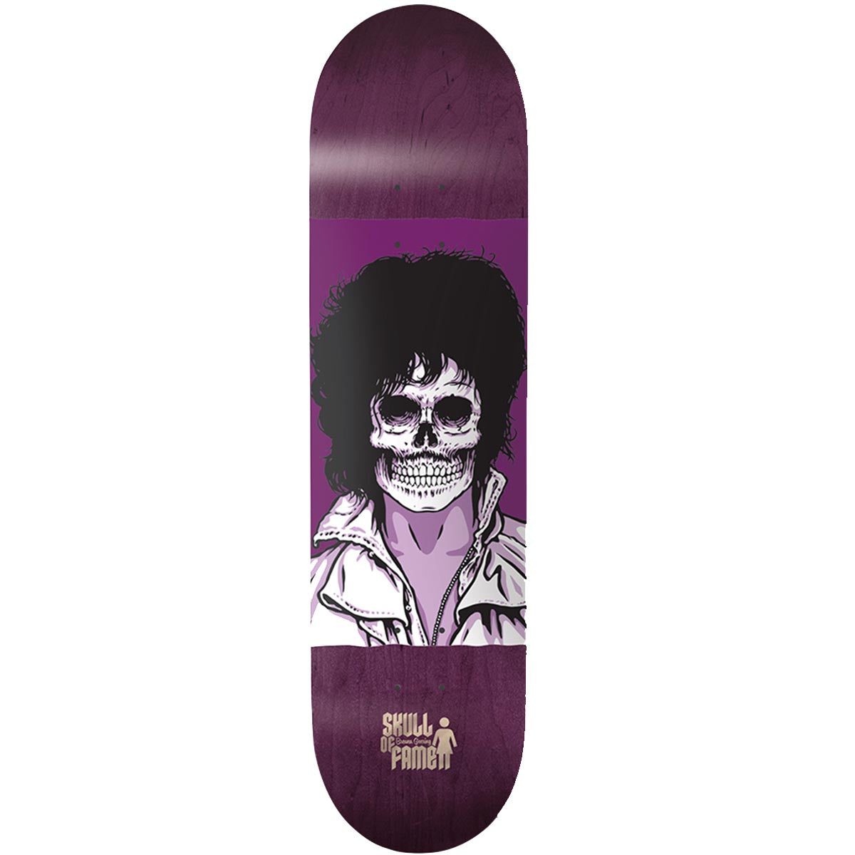 Girl - Simon Bannerot Skull Of Fame 9.0 Skateboard Deck.