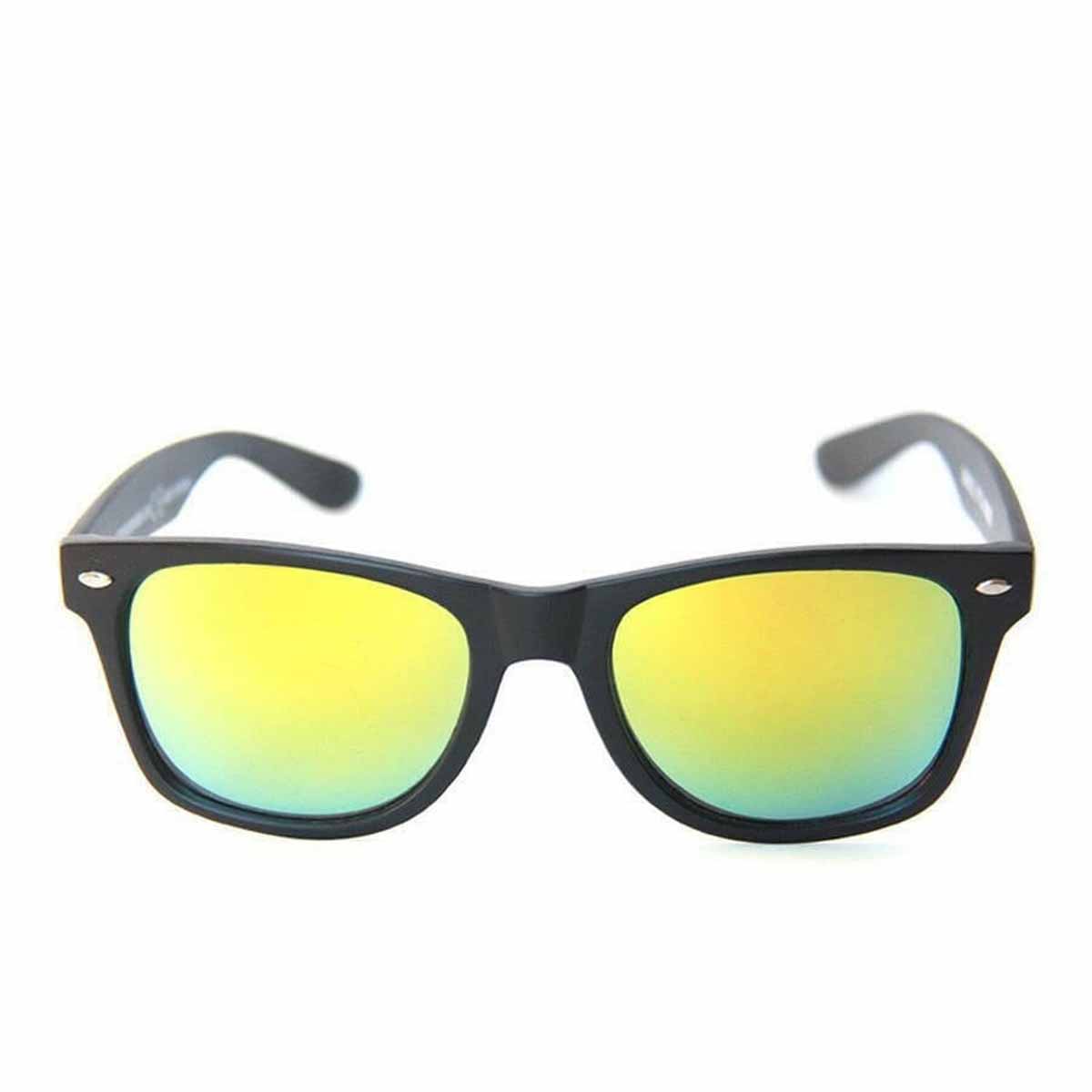 Happy Hour Mamba Blacks Beach Sunglasses Black/Yellow Mirror