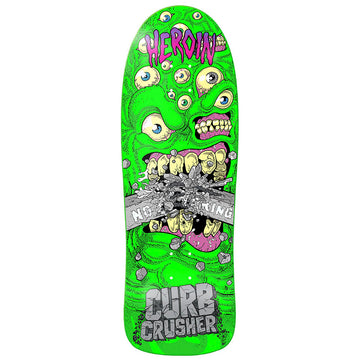 Heroin Curb Crusher Chomp 10.25 Skateboard Deck